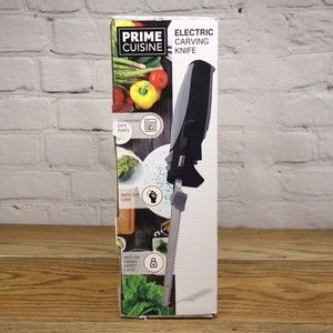 Prime Cuisine 9" Electric Carving Knife Stainless Steel Blade